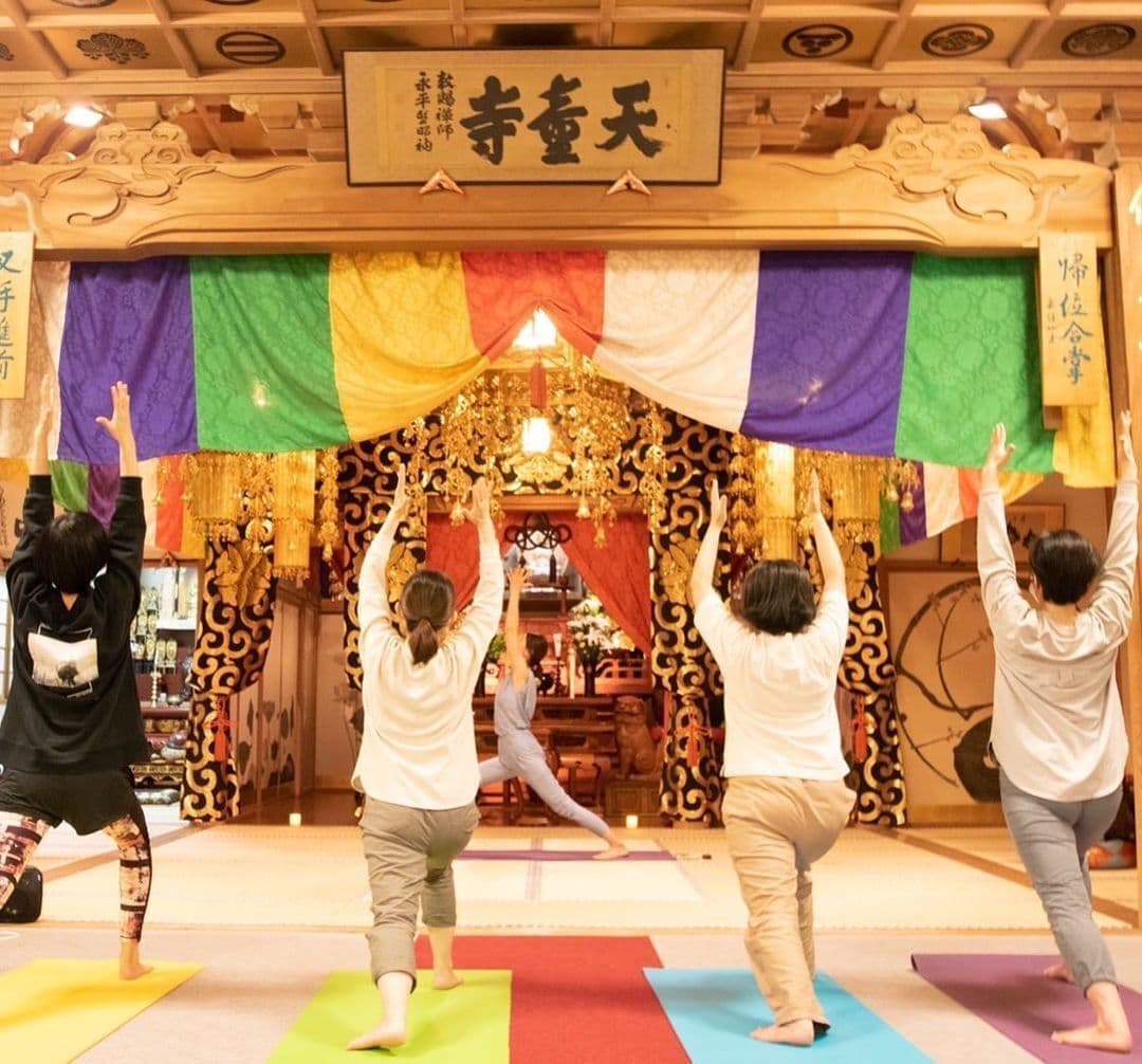 天童寺ヨガ画像2